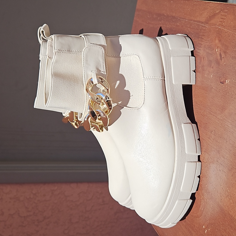 Rachel Zoe Lyra Chelsea Combat Ankle Boots